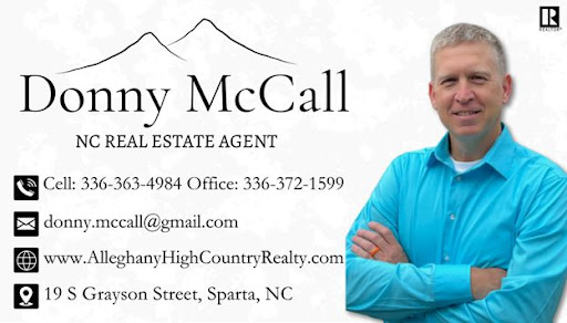 Donny McCall, NC Real Estate Agent - Alleghany High Country Realty - Thumbnail
