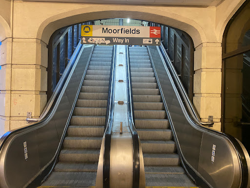 Moorfields Station - Visual