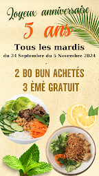 Photo n°59 de Mon P'tit Hanoi à Rouen (Restaurant de nouilles (ramen))