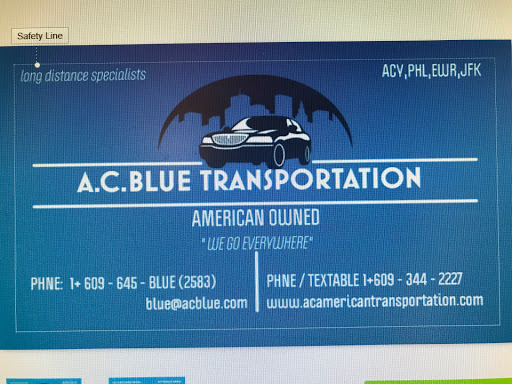 atlantic city taxi car van shuttle service