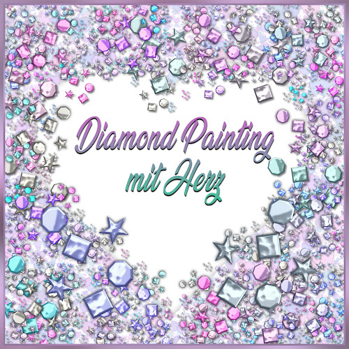 Diamond Painting mit Herz