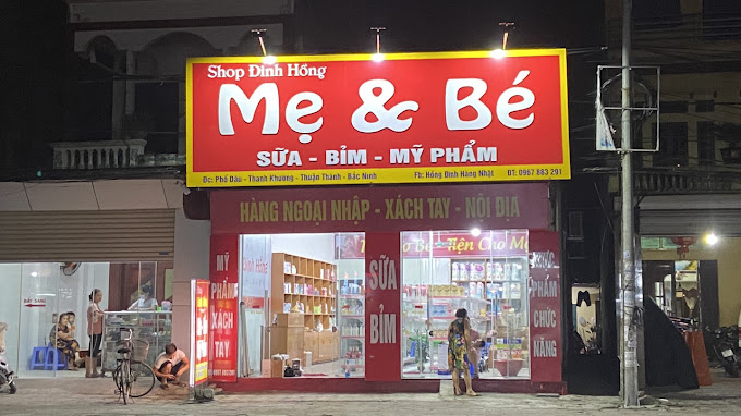 Shop Đinh Hồng Mẹ & Bé Sữa Bỉm Mỹ Phẩm – Đại Tự