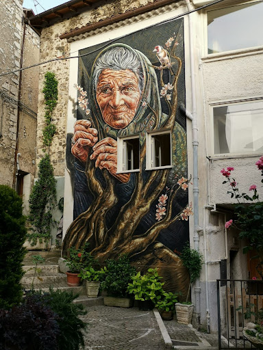 Finestra sulla Piazzeruola by Vera Bugatti