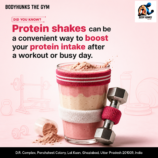 Boost your fitness with our premium protein shakes at BODYHUNKS THE GYM. Perfect for supporting y… post image