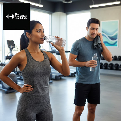 Staying hydrated is just as important as your workout itself. At The Sweat Box Health Club in Gur… post image