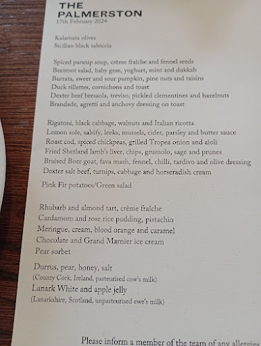 The Palmerston - Restaurant