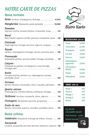 Photo 1 - Les Pizzas à emporter de Bistro Karlo