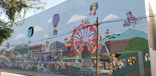 Mural De León "Los Simpsons" Gallery - Mexico