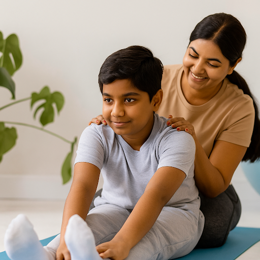 Children who face difficulty with walking, poor balance, or delayed physical milestones often ben… post image