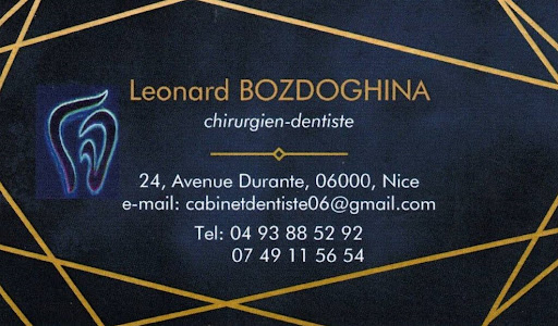 CABINET DENTAIRE DR. LEONARD BOZDOGHINA