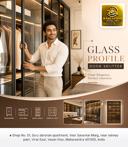 Discover the perfect blend of style and functionality with Rameshwar Steel Arts' premium glass pr… post image