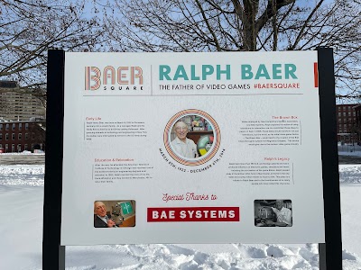 Baer Square / Ralph Baer Memorial Bench