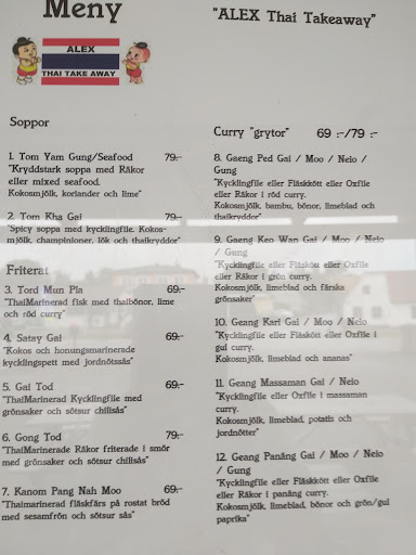 Alex Thai Takeaway - Thumbnail