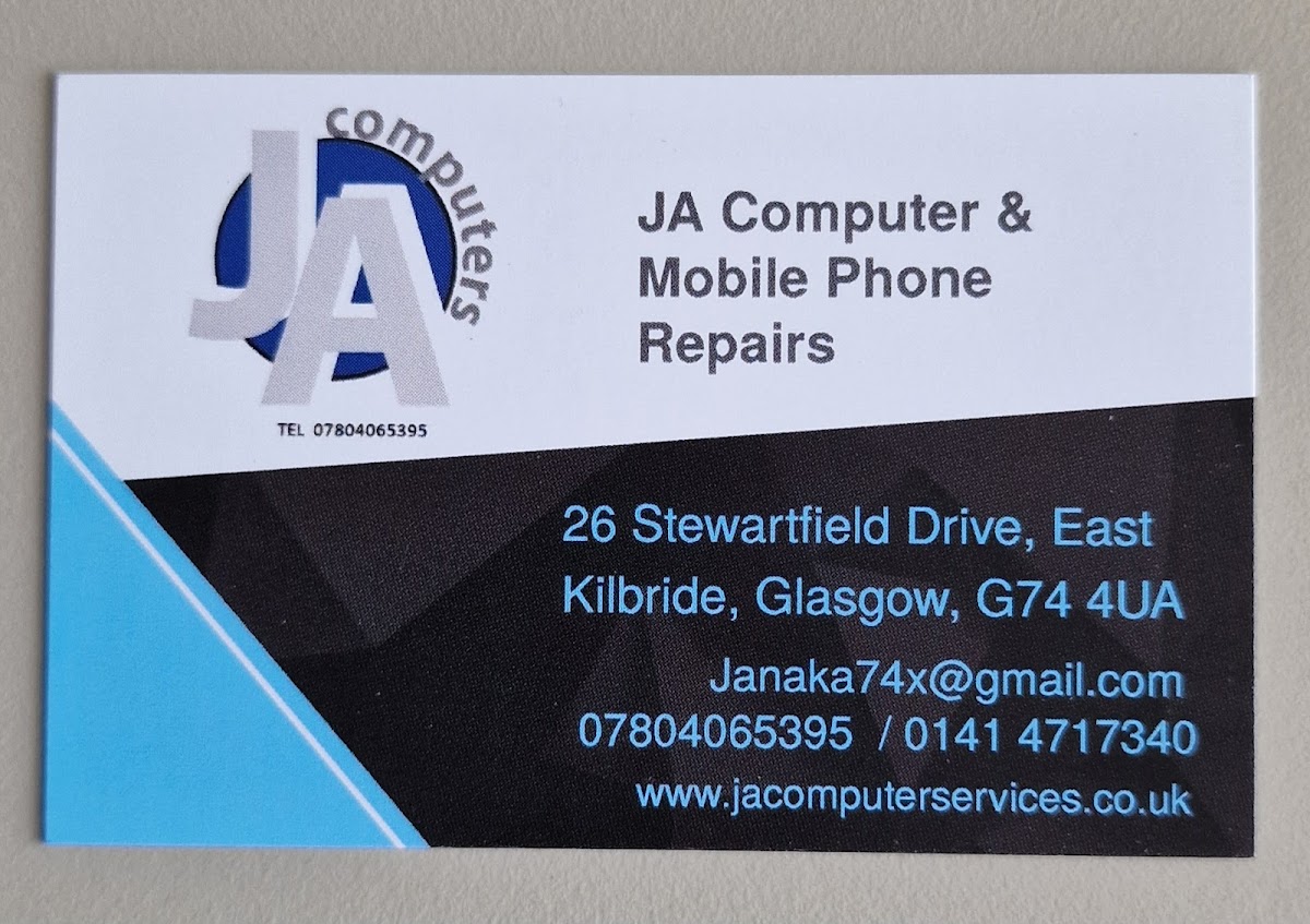 JA Computer & Mobil Phone Repairs