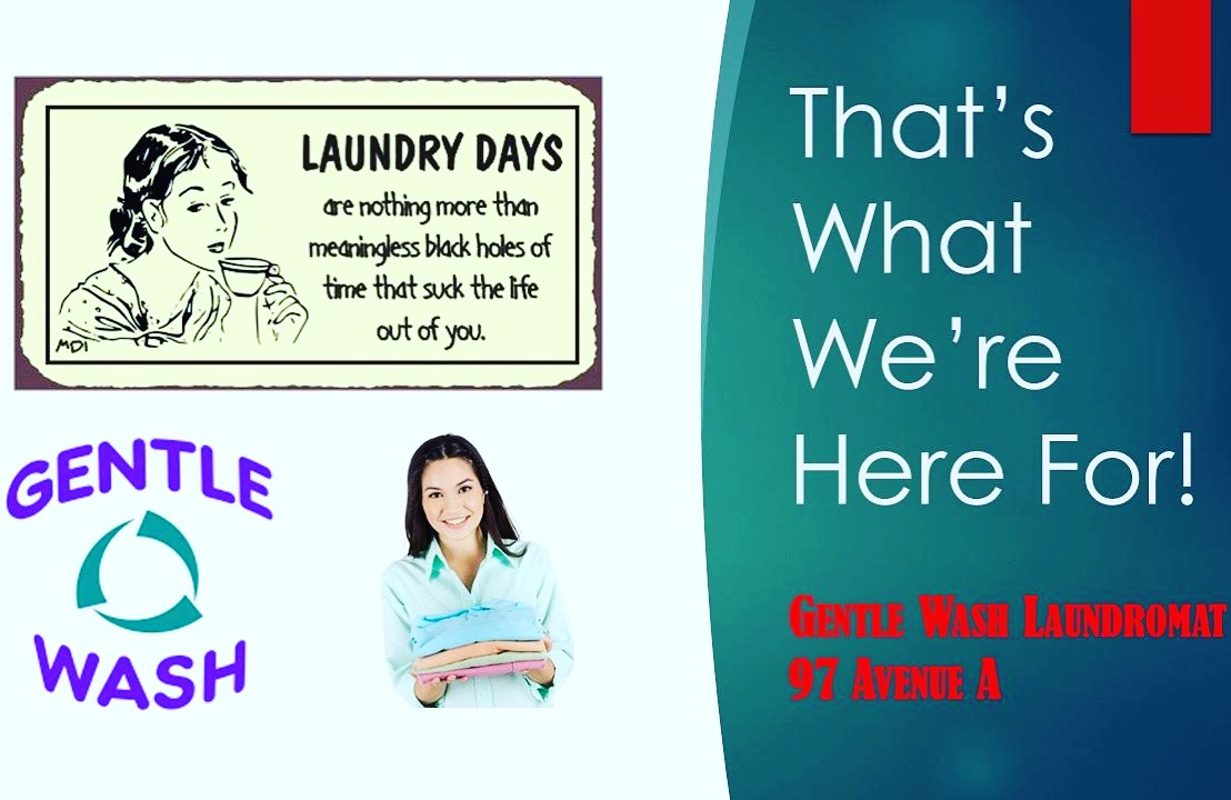 Clean laundry equipment at Gentle Wash Laundromat - Manhattan in New York City, NY