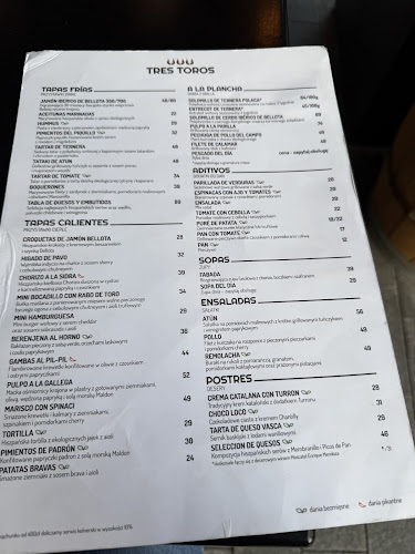 Tres Toros - Restauracja