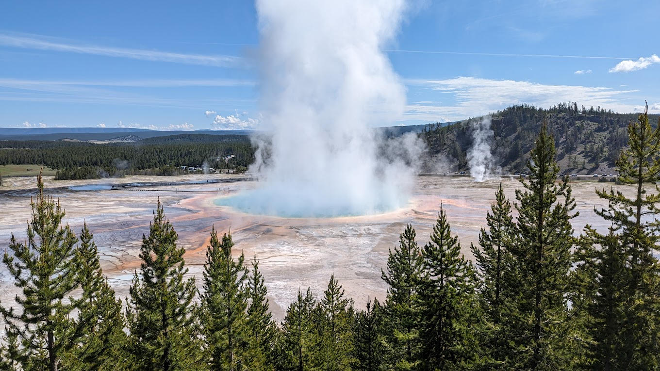 Photo of Grand Prismatic Spring Overlook