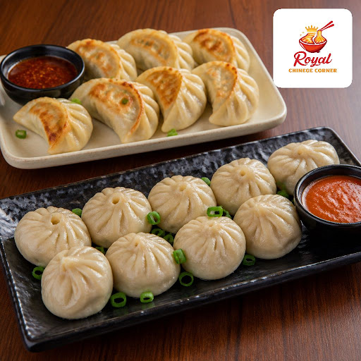 Craving soft, juicy momos and flavour-packed dumplings? At Royal Chinese Corner in Patel Nagar, N…