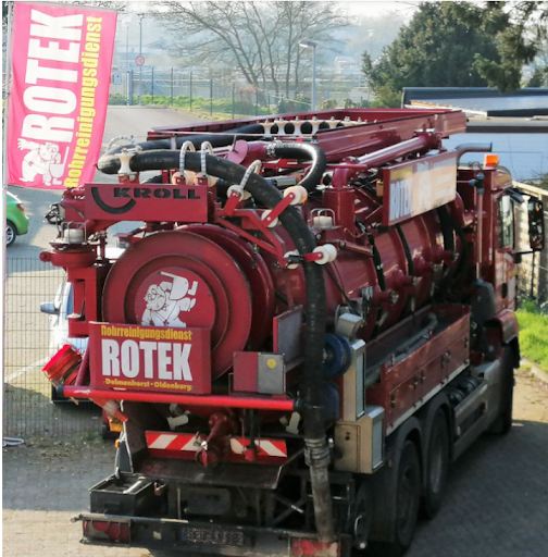 Rotek-Rohrreinigungsdienst