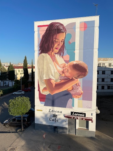 "La Maternidad", mural de SOJO - Thumbnail