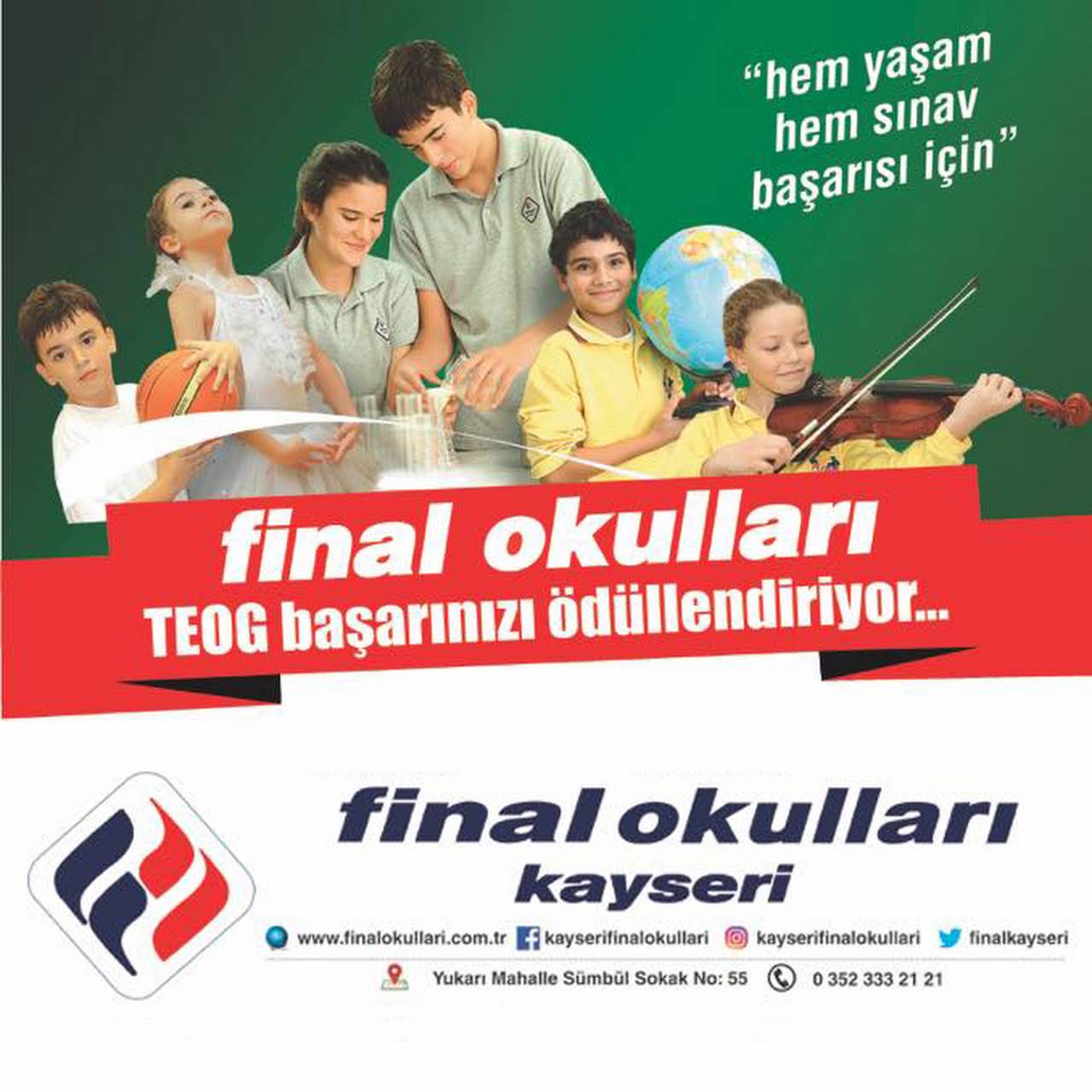 final okullari kayseri okul