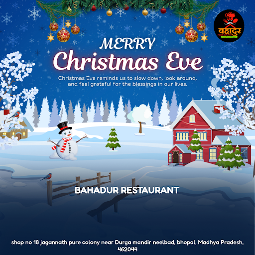 "Warm up this Merry Christmas Eve with a delicious dinner at Bahadur Restaurant, Bhopal! Savor ou… post image