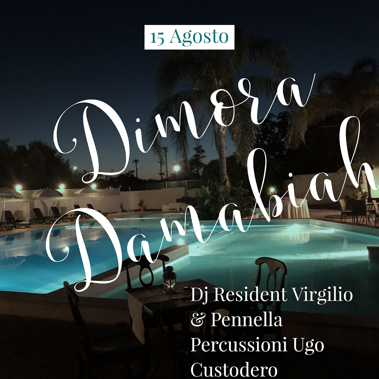 Dimora Damabiah Compleanni • Lauree • Party in Piscina • Banchetti