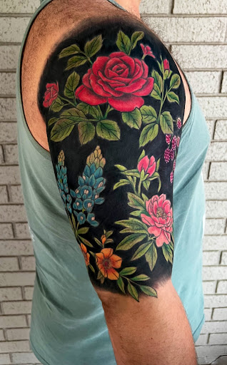 Rose And Crown Tattoos Gallery - United States