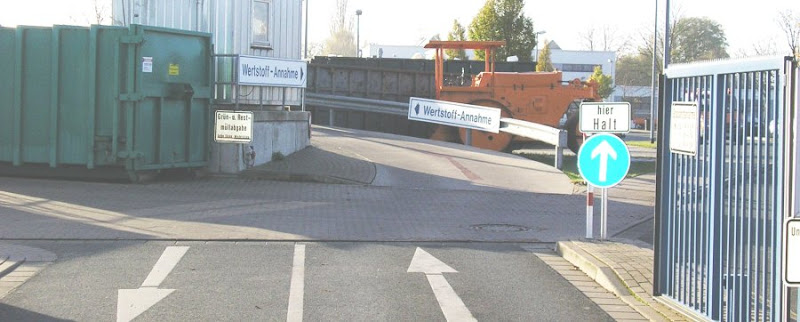 Recycling center Municipal Services Minden