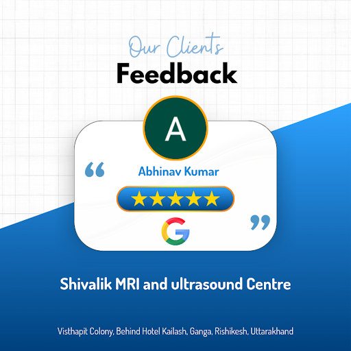 Abhinav gives a 5-star thumbs up to Shivalik MRI and ultrasound Centre in Rishikesh! He loved the…