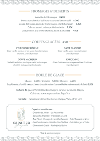 Menu Caparica Guinguette Page 1