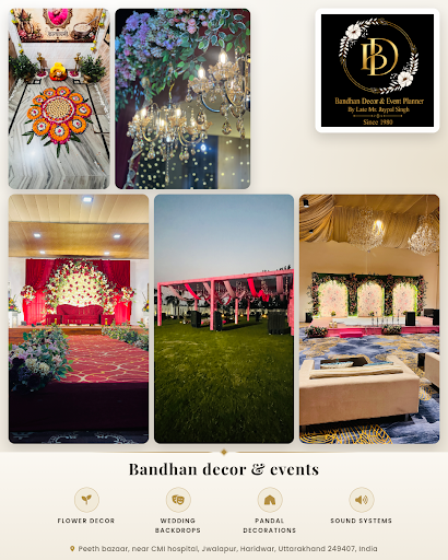 Bandhan decor & events specializes in flower decor, creating elegant wedding backdrops and pandal… post image
