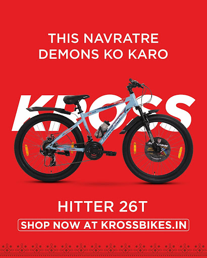 This Navratri is about action, not delay. 🚴‍♂🔥 post image