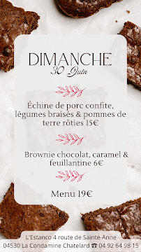 Menu L'Estanco Page 3