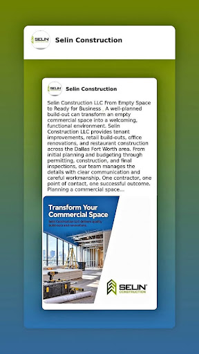 Selin Construction LLC article
