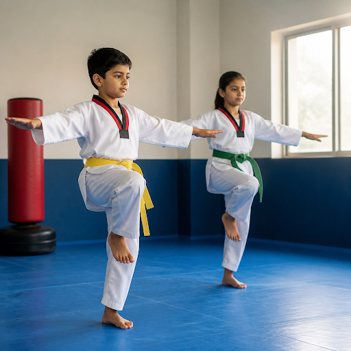 Improve your child’s balance, coordination, and confidence with focused Taekwondo training at Sai… post image