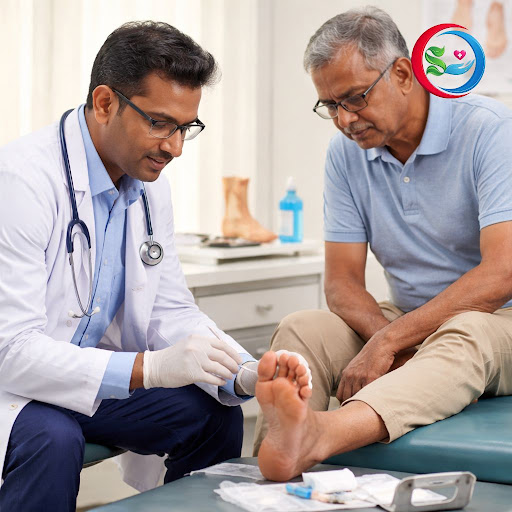 Living with diabetes and worried about a slow-healing wound on your foot? At Shifa Clinic Hyderna… post image