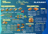 Menu KEBAB TACOS AliBaba Page 1