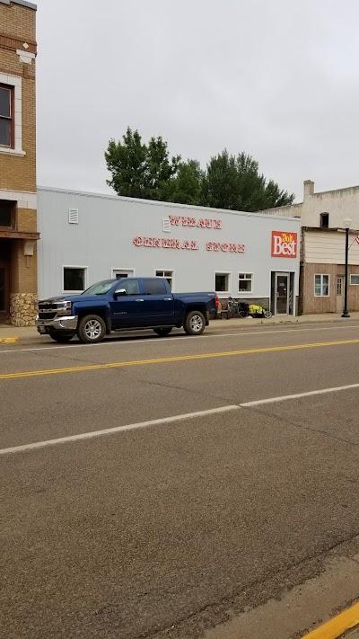 Wibaux General Store and the Hot Iron