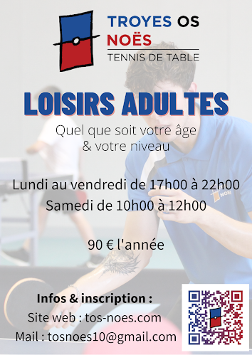 Heures d'ouverture de Troyes OS Noes • Tennis de Table