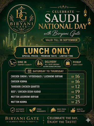 Saudi National Day offer post image