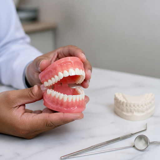 Missing several teeth or struggling with loose, damaged teeth? At Sri Dhanvanthari Dental Clinic… post image
