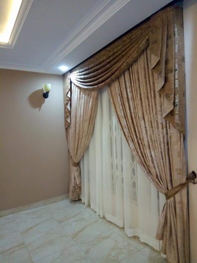 Photos of Ropoks curtains Techiman