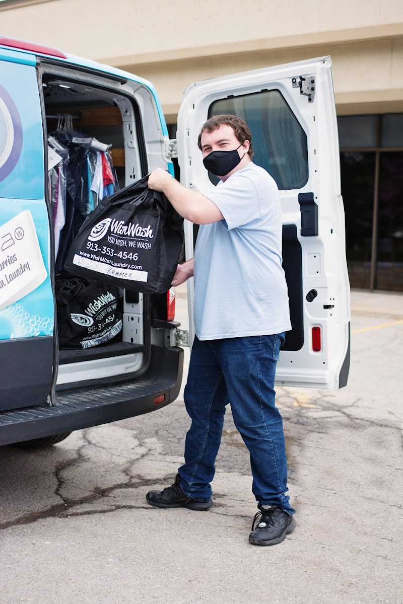 Self-service laundry at WishWash Laundry, Kansas City, MO