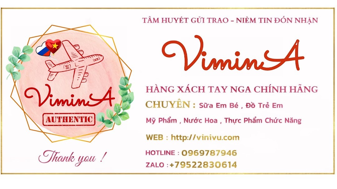 Vimina Hàng Xách Tay Nga - Cửa Hàng