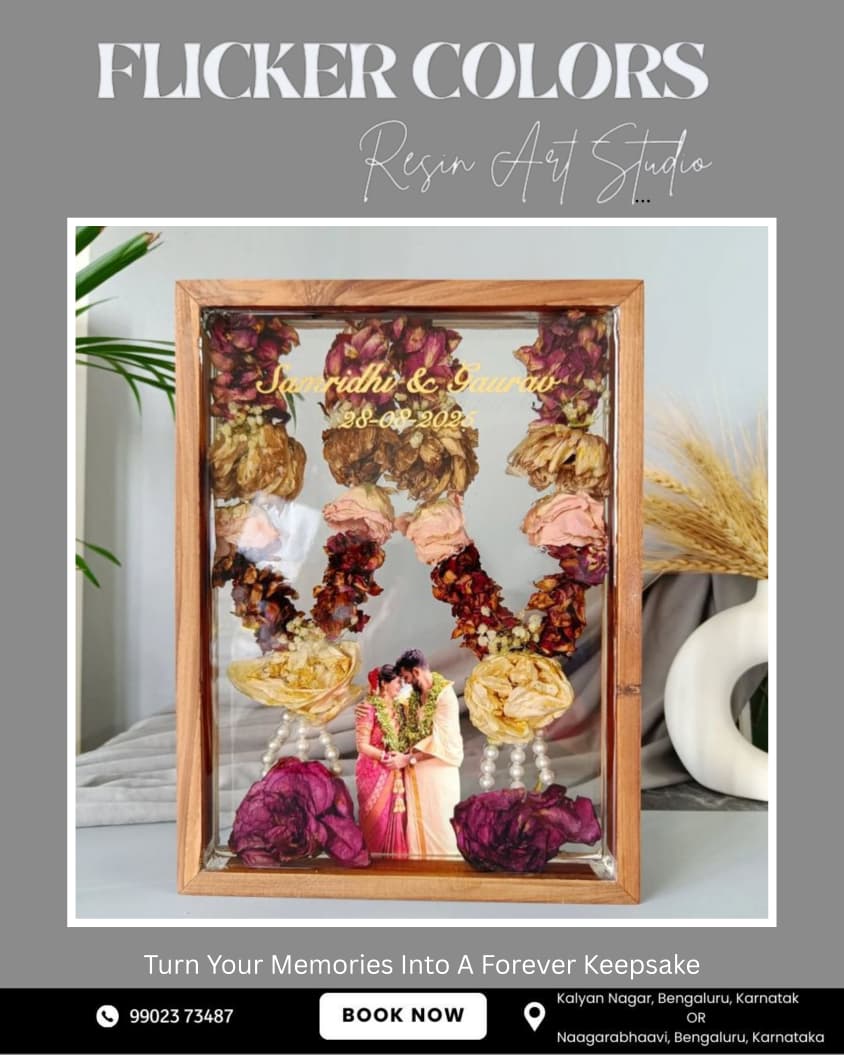 Turn Your Wedding Memories Into a Forever Resin Keepsake