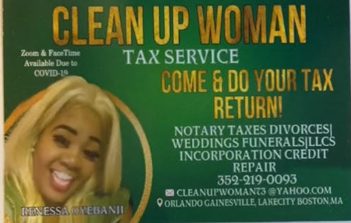 Clean Up Woman Income Tax Preparer LLC - Thumbnail