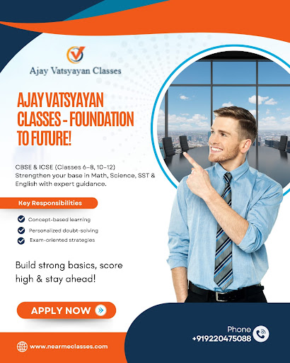 Ace your 11th and 12th grade with Ajay Vatsyayan Classes! We provide the best home tutors in Gurg… post image