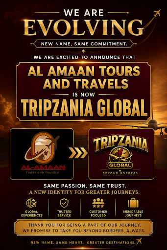 Al Amaan Tours and Travels is Now Tripzania Global post image