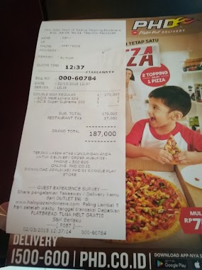 Pizza Hut Delivery - PHD Indonesia, Author: deni hermawan